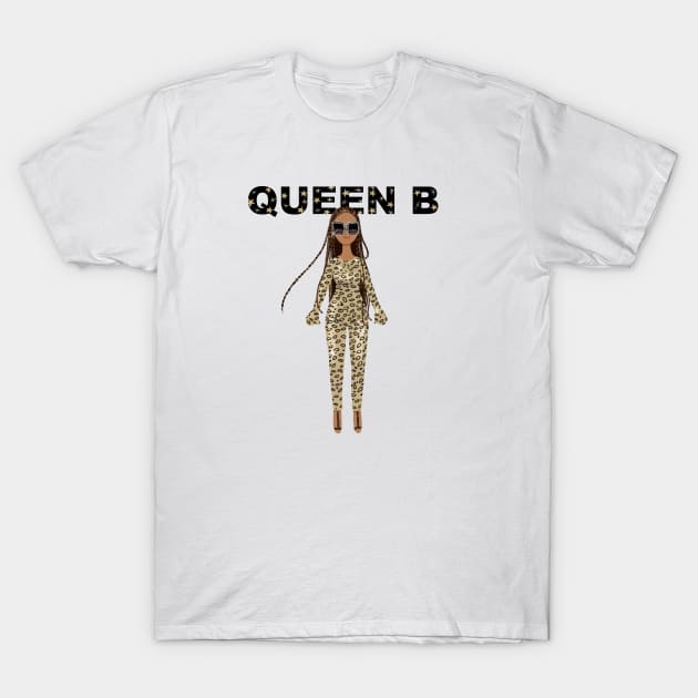 Queen B T-Shirt by AdrianValencia